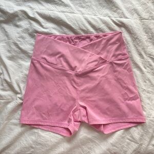 Pacsun LA Heart’s Women’s Cross Over High Rise Athletic Shorts